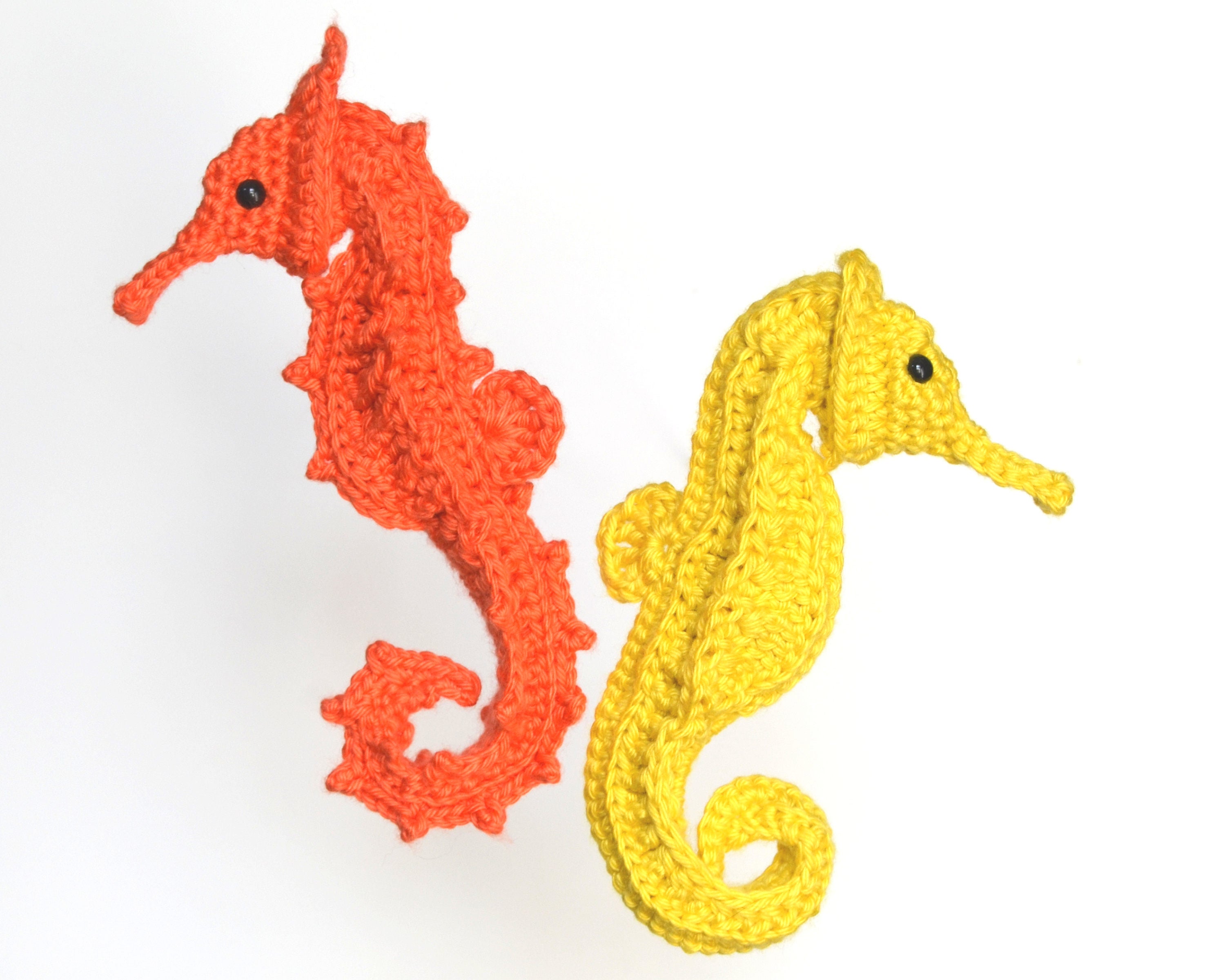 30 Seahorse Crochet Patterns to Make for Ocean-Inspired Gifts, Nursery Decor, and... 15 Post-Modern Post-Stitch Seahorse Pattern