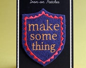 Iron-On Patch "Make Something"