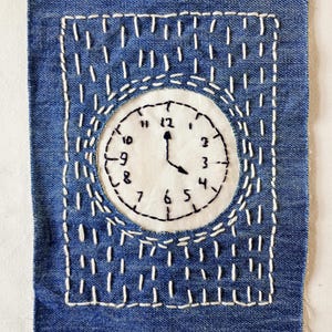 Boro Sashiko denim patch to decorate your jeans, jackets of bag
