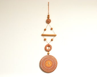 Ceramic Wall hanging ornament // Long Sun Tile