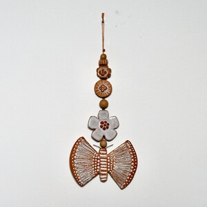 Wall hanging ornament // Small butterfly charm