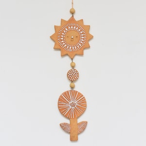 Wall hanging ornament // Sun...Flower