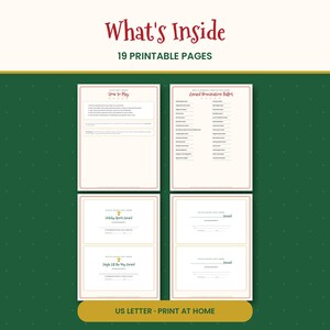 Office Christmas Party Awards, 30 Funny Holiday Award Certificates & Ballot, Employee Recognition, Team Party Printable PDF image 2