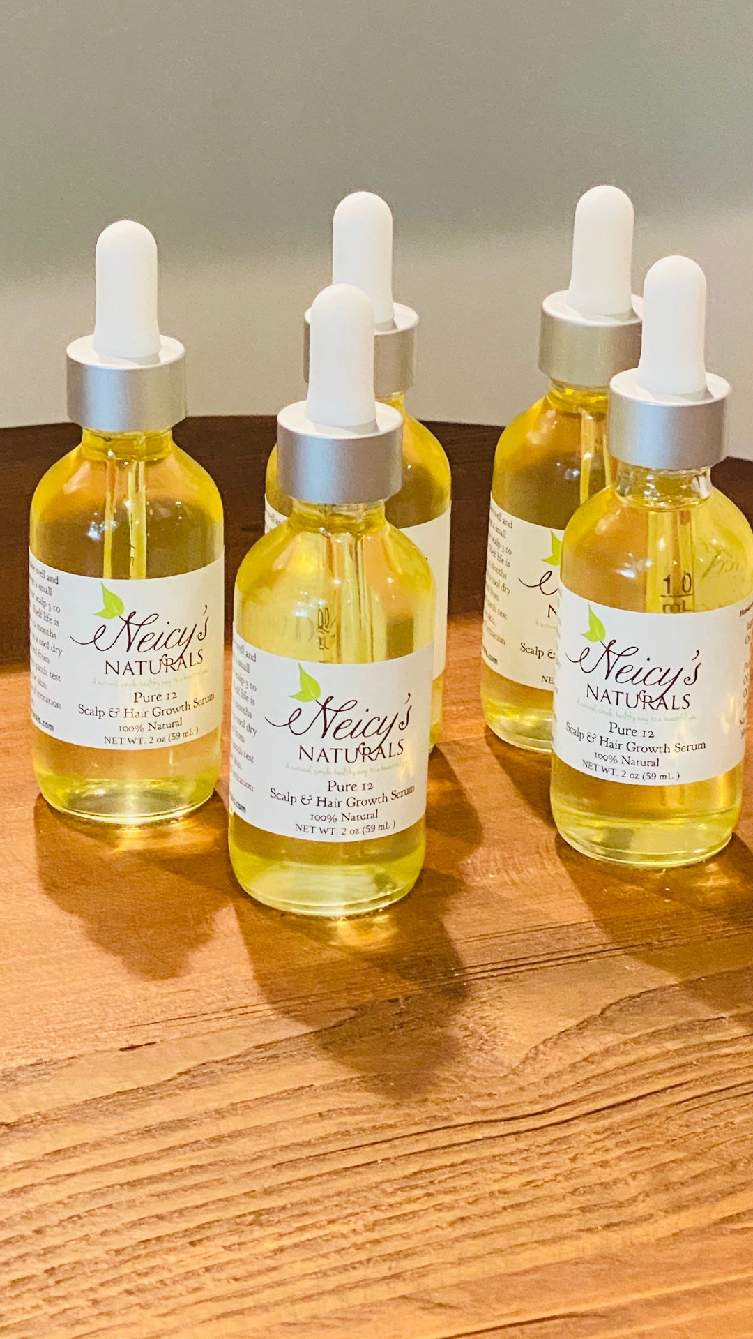 Pure 12 Scalp & Hair Growth Serum for All Hair Types Hair Treatment Etsy