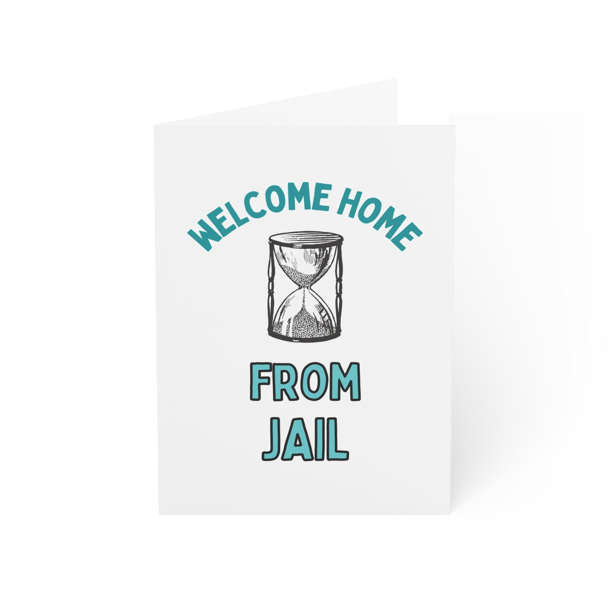 Prison Envelope Sign WELCOME HOME From JAIL Greeting Card, Home From Prison Gift | Out of ...