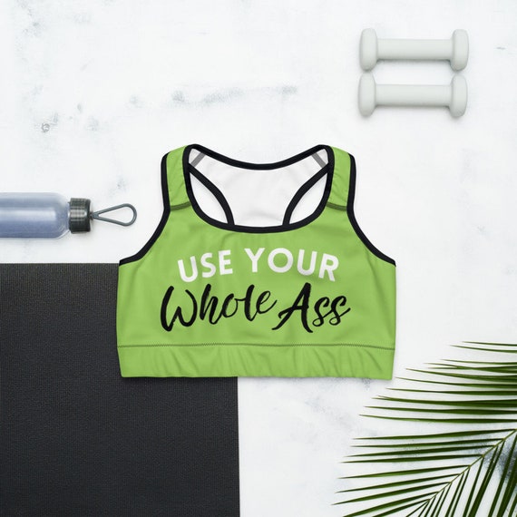 Buy Personalized Sports Bra Custom Bra Customize With Your Photo Logo  Graphic Custom Text Quote Self Gift Online in India 