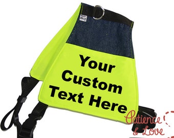 Dog Vest, Select your own size Custom Light weight vest - cape - Custom embroidered dog cape