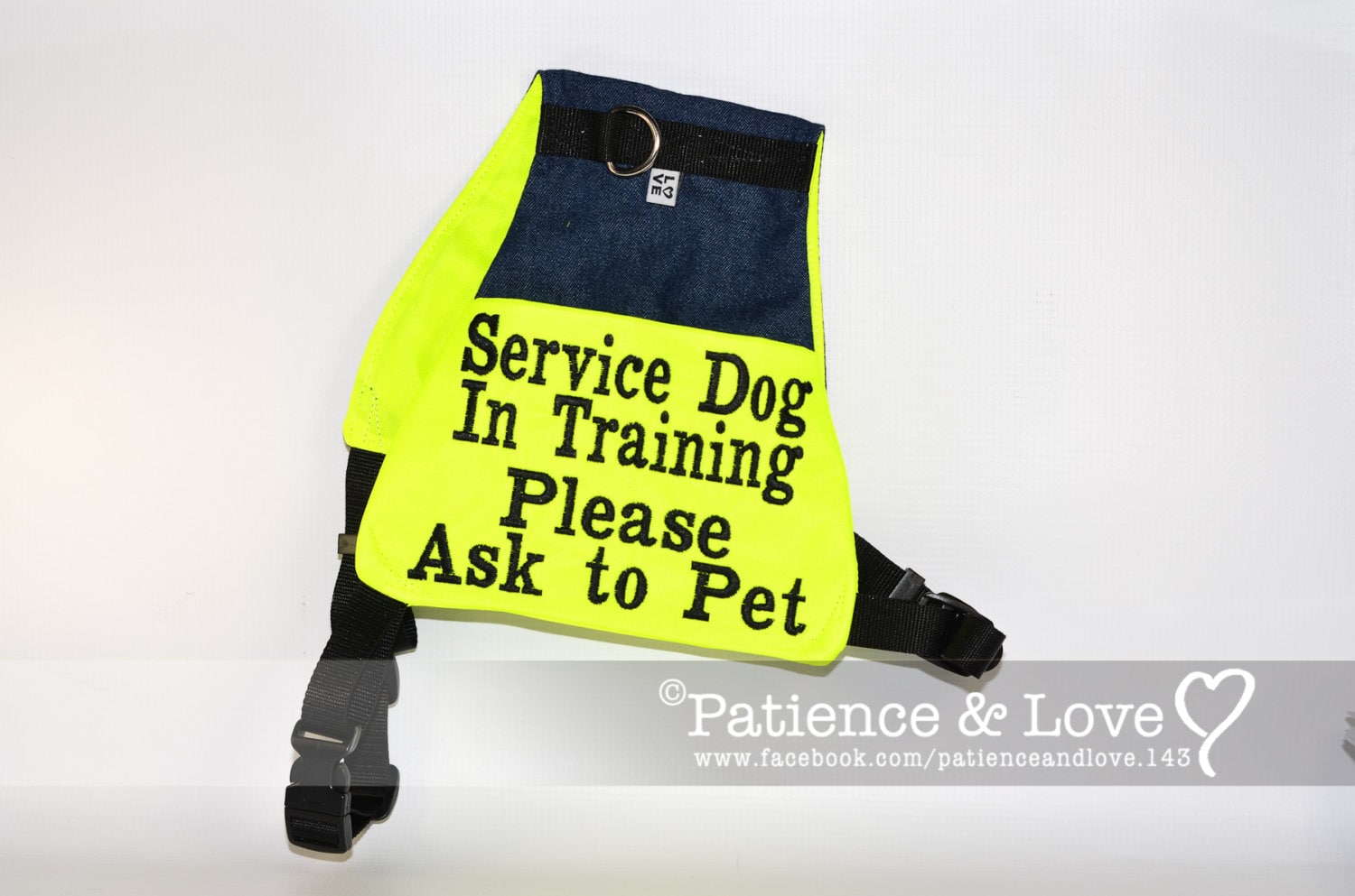 Vest for 25 to 90lb dogs Service Dog In Training Etsy