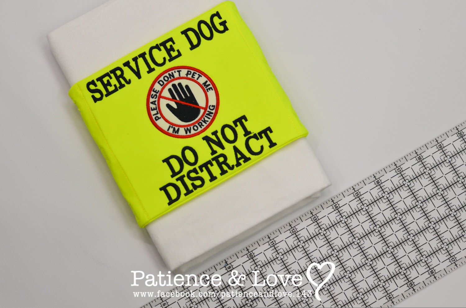 1 Guide Dog Harness Sign Service Dog I'm Working Patch Etsy Australia