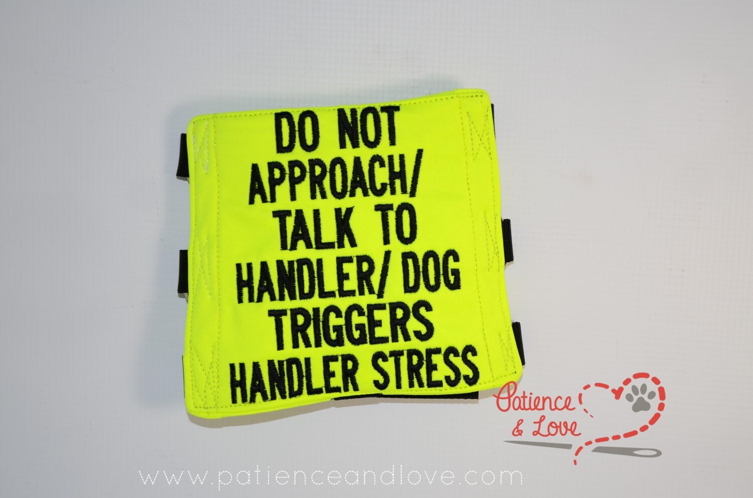 1 Small Handle Sign Do Not Approach Talk to Handler or Dog Etsy