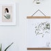 Cara Orji reviewed Modern botanical print set of 2, wooden poster hanger