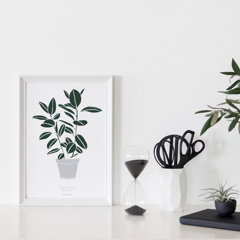 Botanical Print Set of 2 Floral Print Set of 2 Etsy