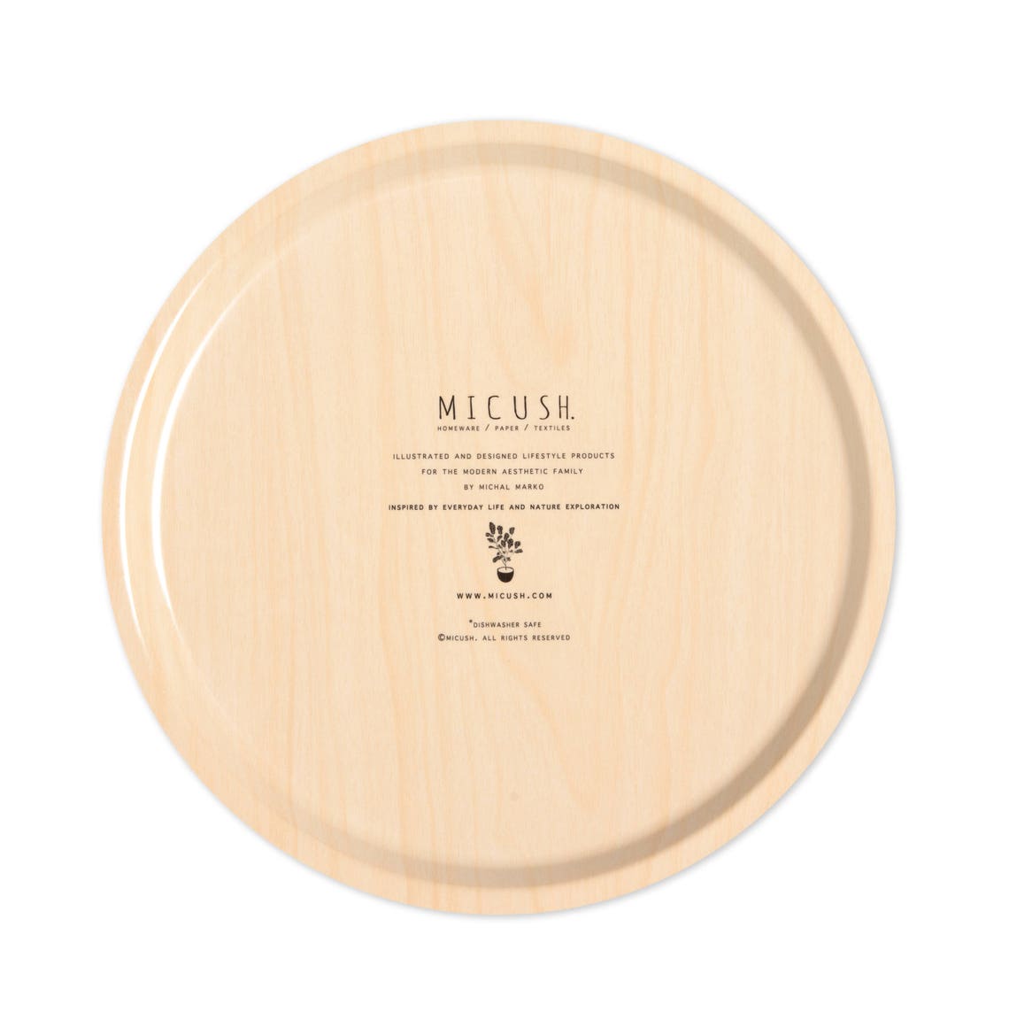 Cake Serving Tray With Leaves Modern Makeup Tray Round Etsy