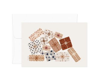 Christmas Card - Gifts - Christmas Gift Card - Holiday Card