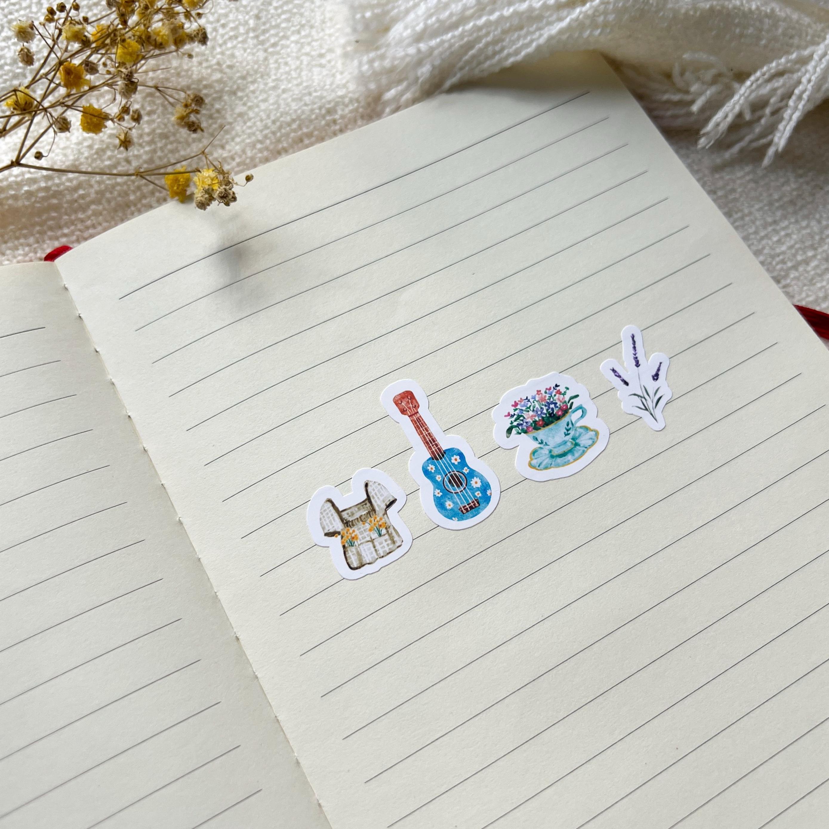 Cozy Spring Aesthetic Sticker Sheet – Cottagecore Stickers – Cute ...