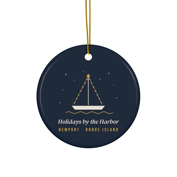 Holidays by the Harbor Newport Ornament