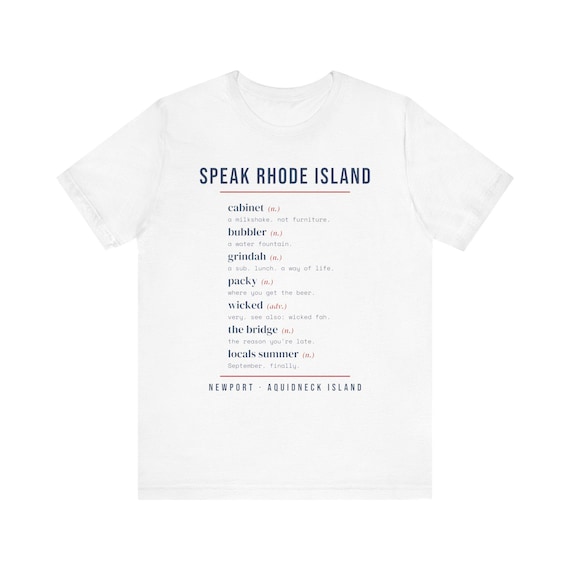 Speak Rhode Island T-Shirt