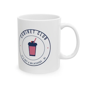 Cabinet Club Mug, Rhode Island Milkshake Coffee Mug, It's Not a Milkshake, Funny RI Slang Mug, Rhode Island Gift 11oz image 1