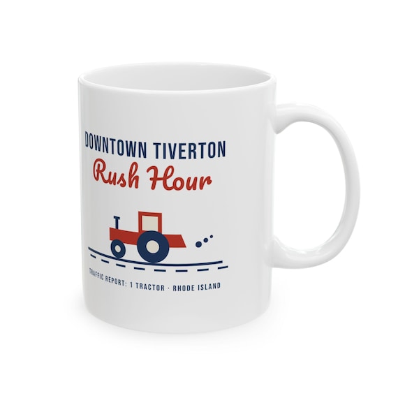 Downtown Tiverton Rush Hour Mug