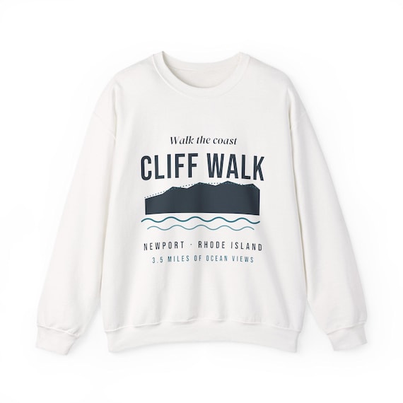 Cliff Walk Newport RI Sweatshirt