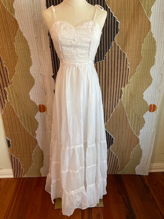 Dreamy Candi Jones California 70s 1970s Prairie Vinta… Gem