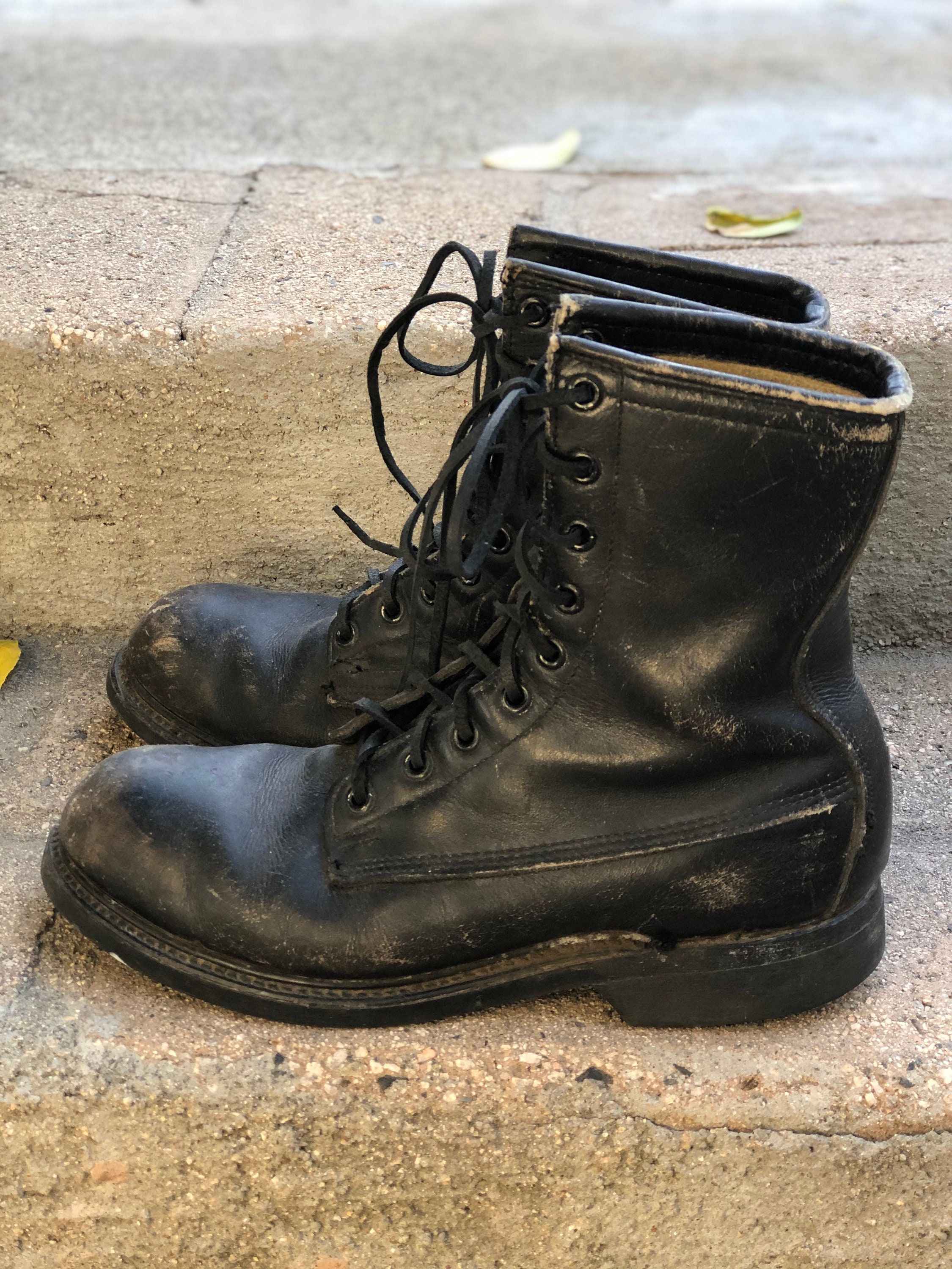 Vintage Black Boots 