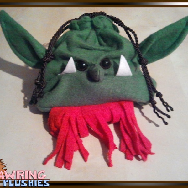 Gork the Ork - Severed Ork-Head Dice-Pouch