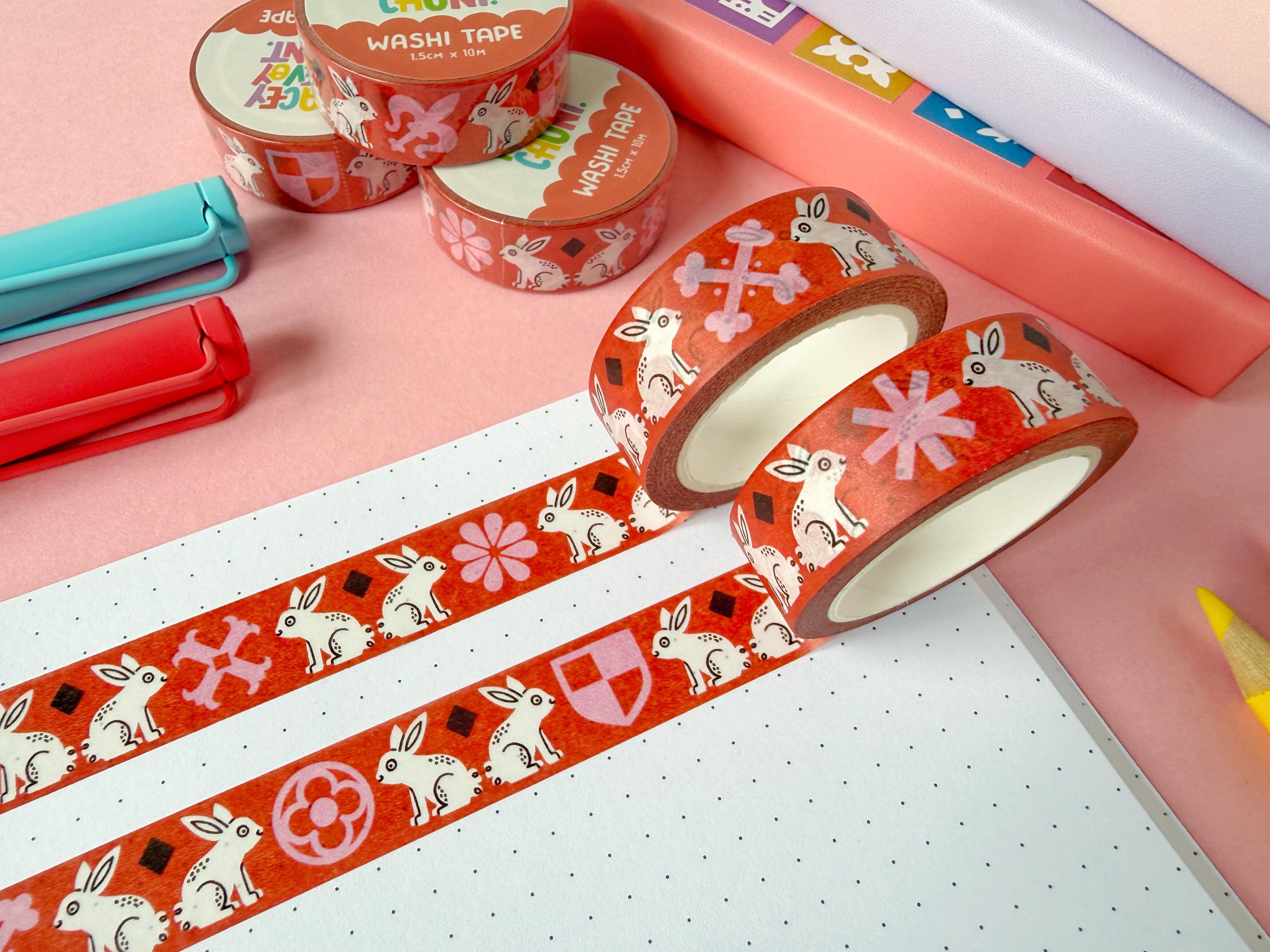 Washi Tape Rabbit - Etsy