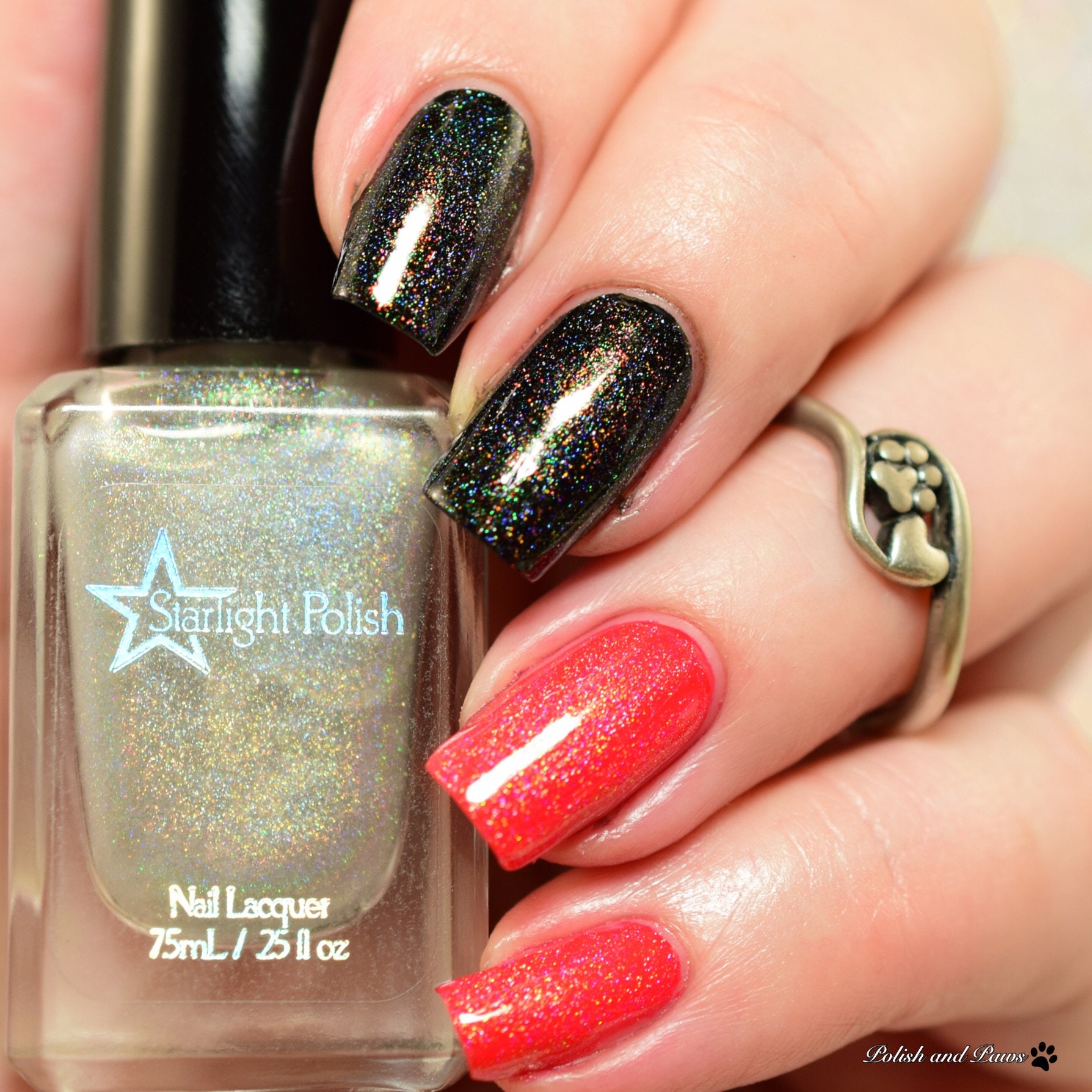 Chimera Song Top Coat Holographic Multi Color Shifting | Etsy