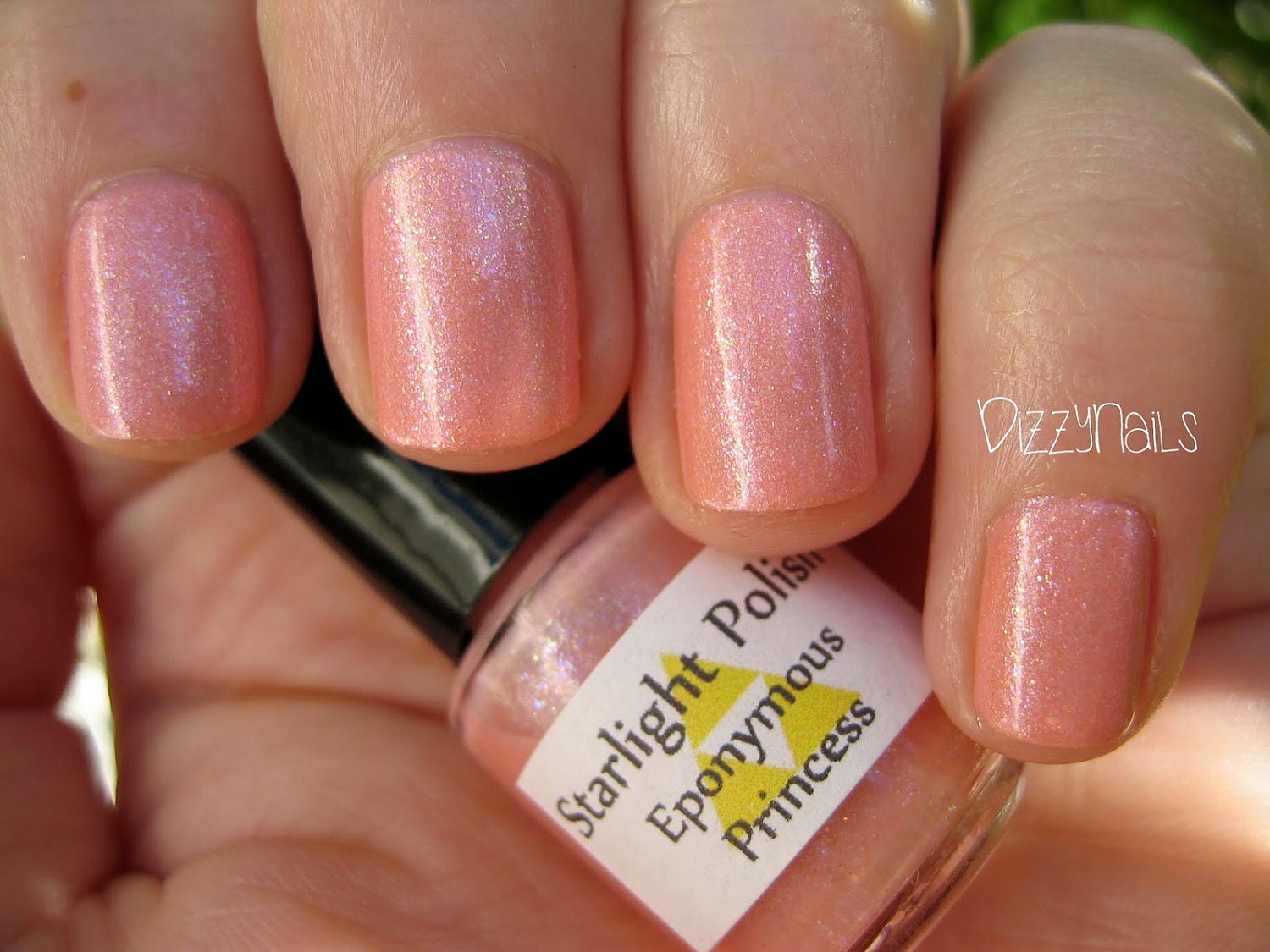 Eponymous Princess Pink Shimmer Nail Lacquer Custom Indie