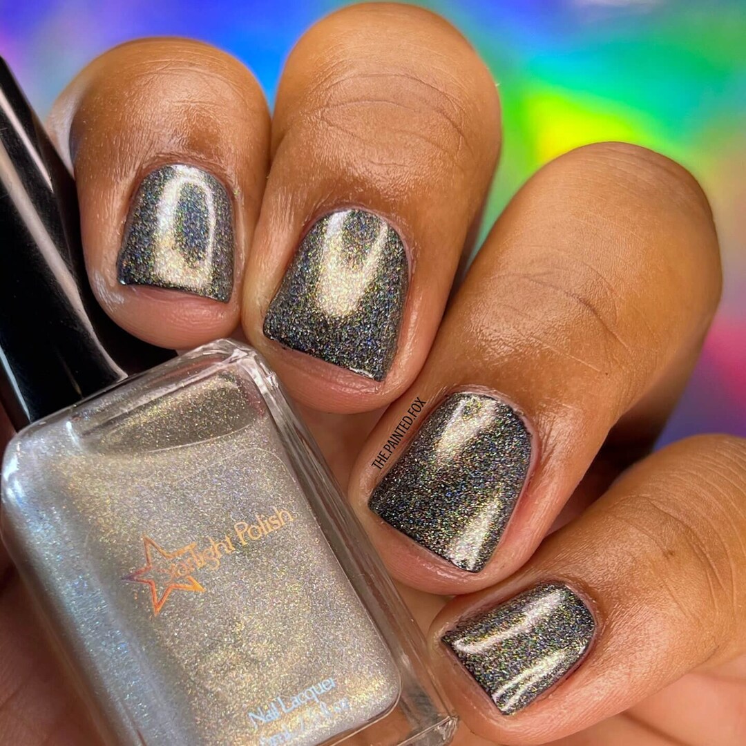 Chimera Song Top Coat - Holographic, Multi Color Shifting Shimmer, Holo ...