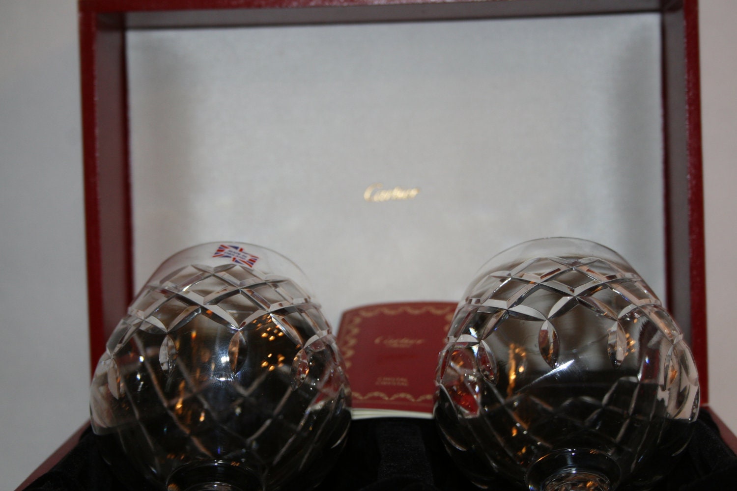 Vintage Cartier Brandy Snifters Etsy