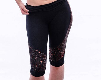 Knee Length Leggings - Etsy