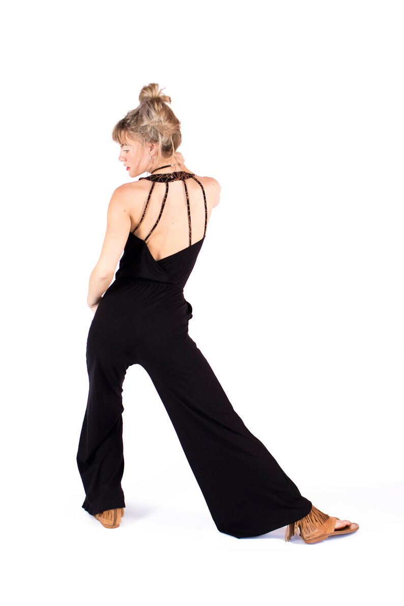 Jumpsuit Romper Long Jumpsuit Jumpsuit Overall Sleeveless Jumpsuit,One Piece Jumpsuit,Urban Women Jumpsuit Black Romper Black Jumpsuit
