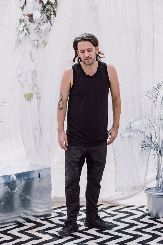 black tank top outfits