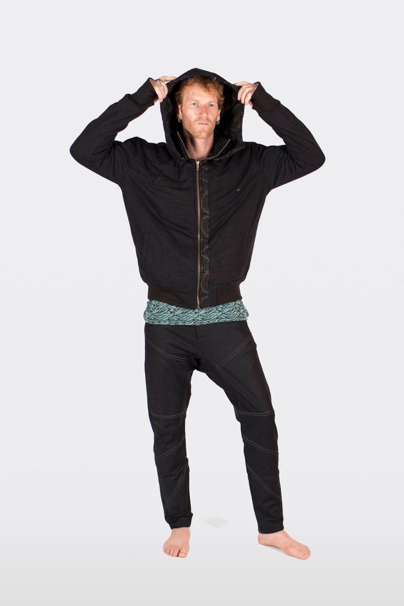 mens boho hoodie