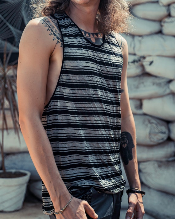 Buy Tank Top Men Men's Tank Top Men's Top Online in - Etsy