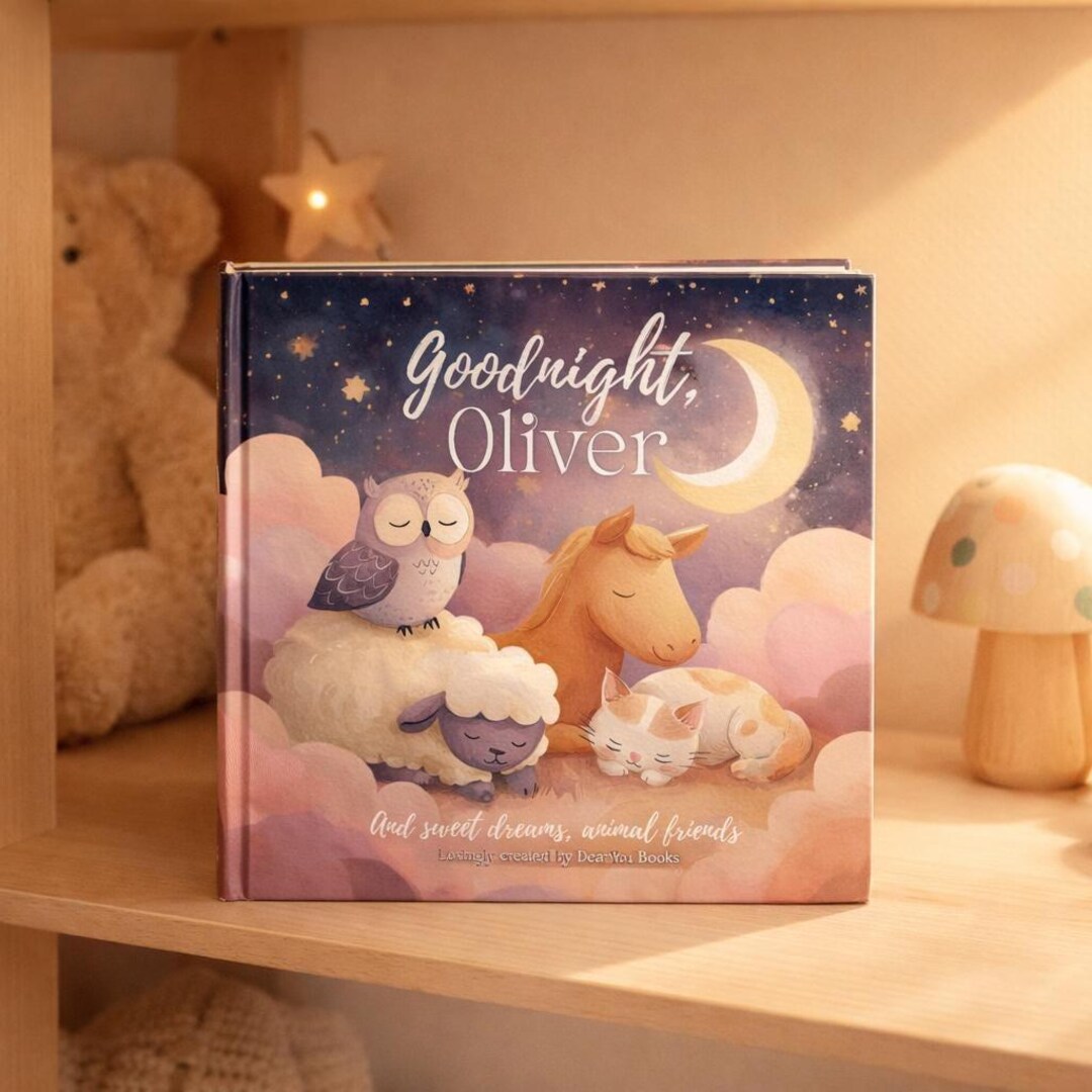 Personalized Bedtime Story Book, Custom Children's Gift - Etsy Australia