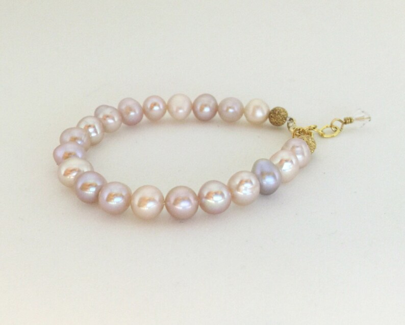 Child Pearl necklace and bracelet setflower girl gifttoddler Etsy