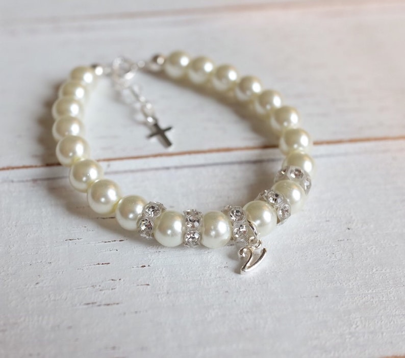 baby initial bracelet
