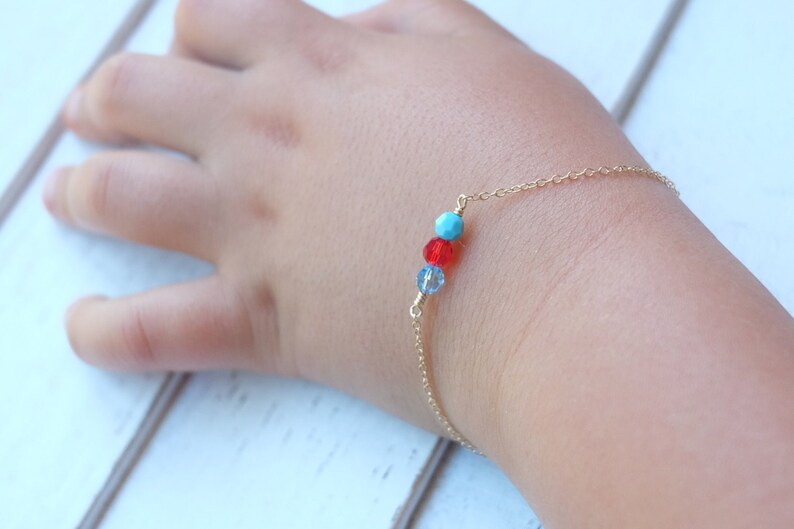 Baby Bracelettoddler Braceletbaby Jewelrybaby Girl Etsy