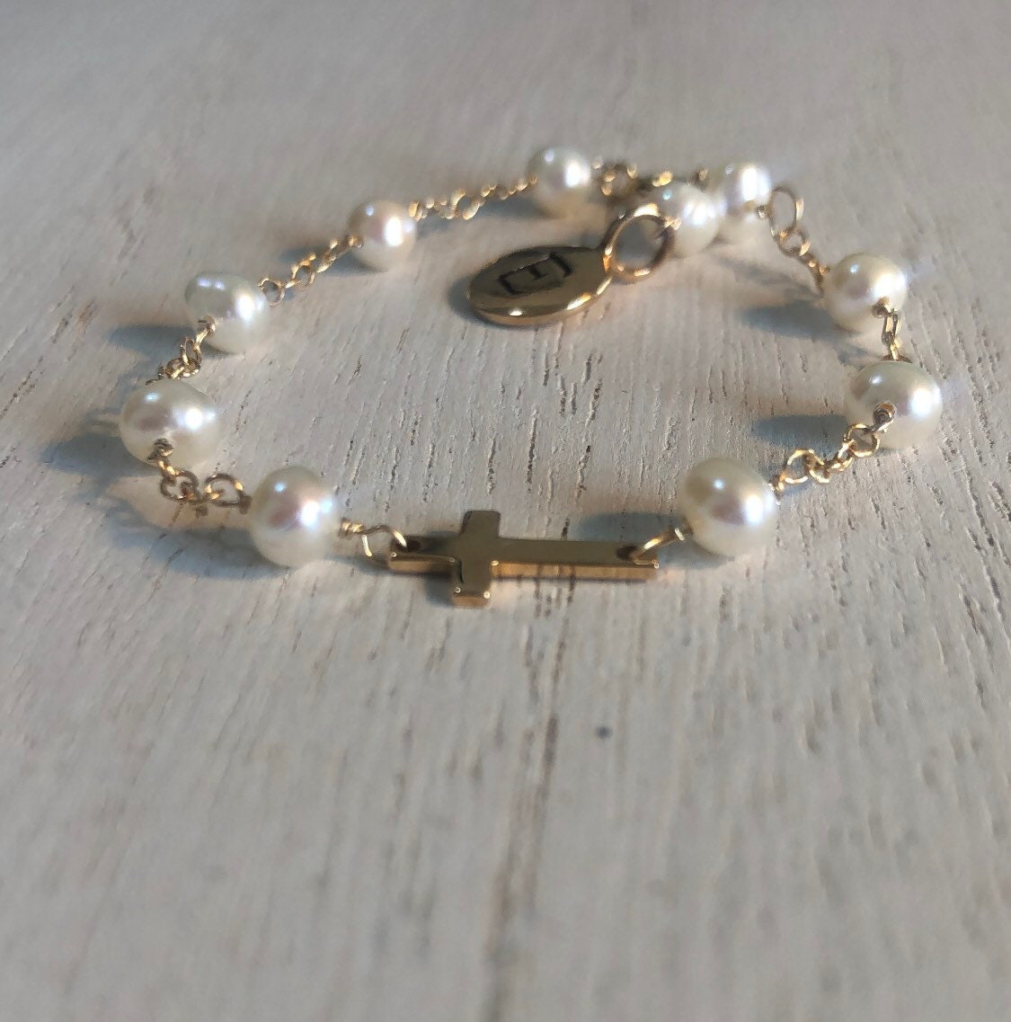 Personalized baby girl jewelryinfant initial braceletbaby Etsy