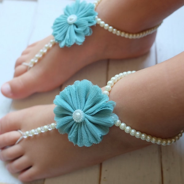 Children barefoot sandals,foot jewelry,toddler barefoot sandals,baby girl gift,flower girl,bridesmaids shoes,beach wedding,photo prop