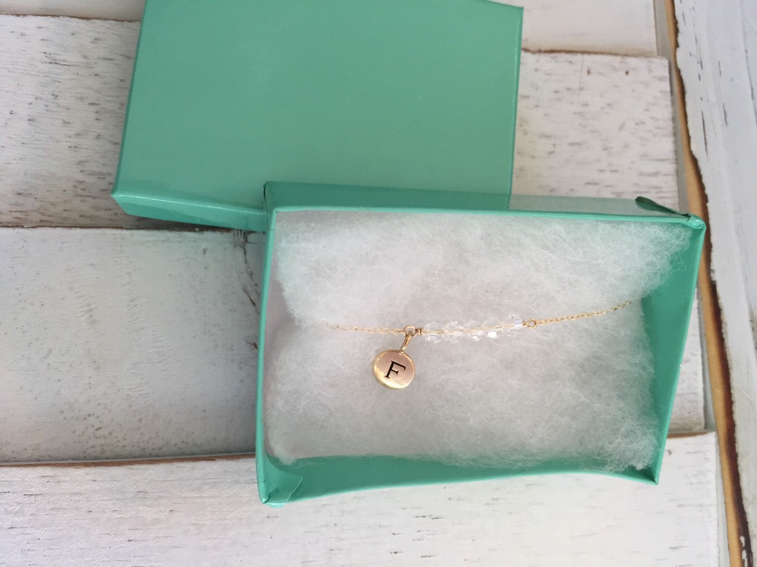 Baby charm braceletinitial braceletgold baby Etsy