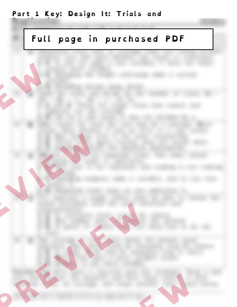Repeated Trials and Replication Worksheets, Florida 8th Grade Science Test Review, SC.7.N.1.2 SC.6.N.1.2, Printable Middle School Science image 4