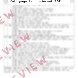 May include: A document page titled Part 1 Key: Comparing Worlds with the code SC.8.E.5.7 at the top right. A central box contains the text Full page in purchased PDF. The background features blurred text lines with a large, diagonal red watermark reading PREVIEW.