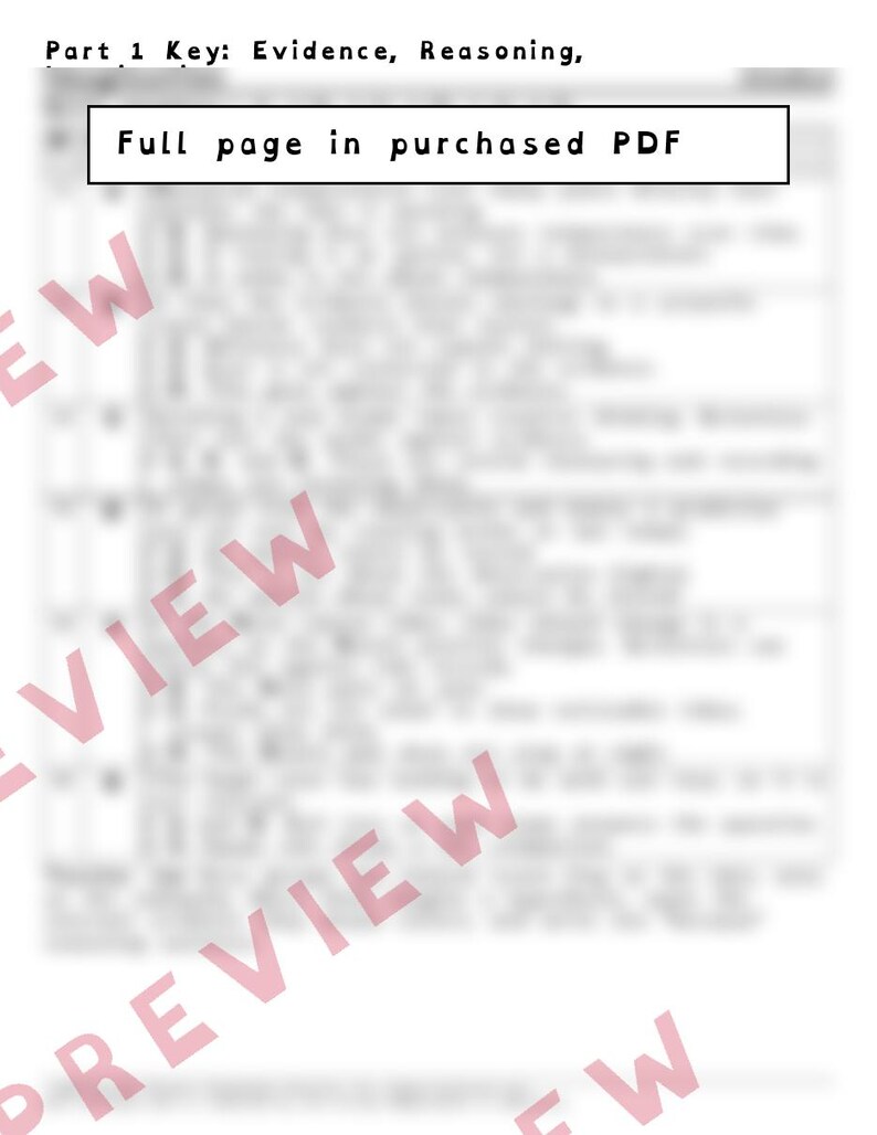 Werkbladen over hoe wetenschap bewijs en redenering verandert, Florida 8e klas wetenschapstoets review, SC.6.N.2.2 SC.7.N.1.6 afbeelding 4