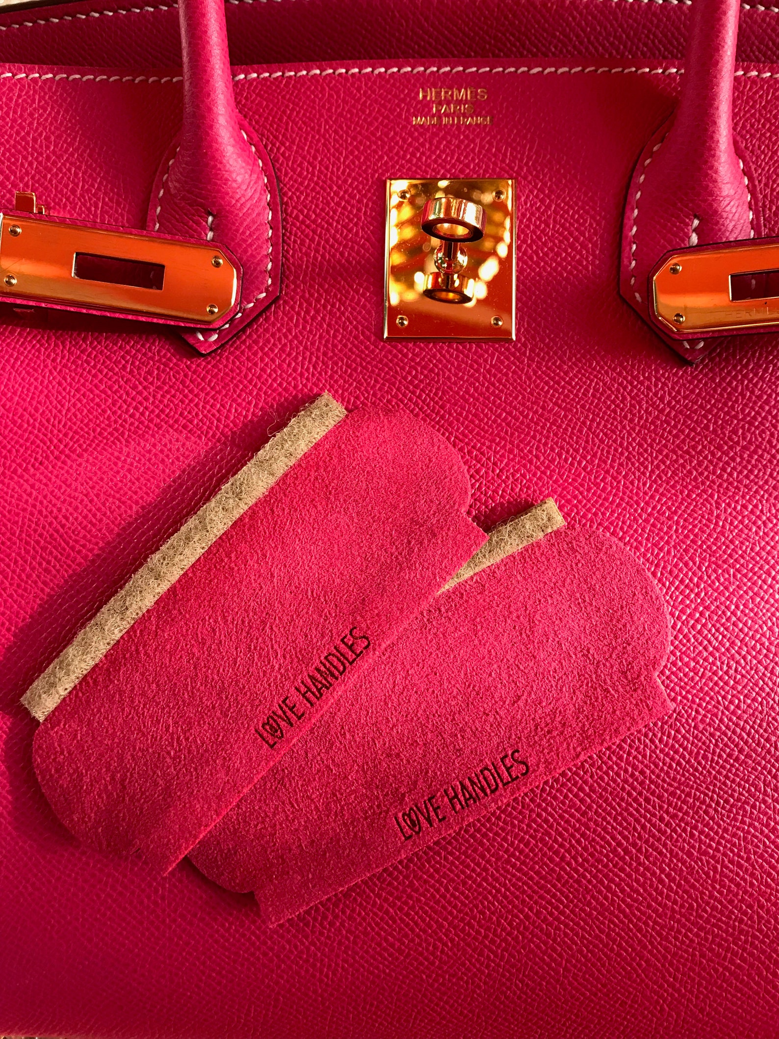 Bag handle cover purse strap wrap Thinking Pink Love Etsy