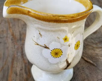 White Pedals Creamer by Mikasa