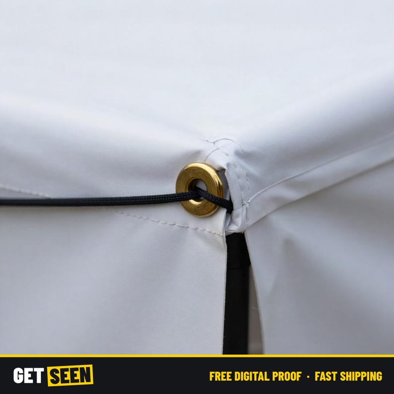 Custom Vinyl Banner with Grommets, Grand Opening Banner, 3x6 4x8 Outdoor Business Banner, Your Logo bild 3